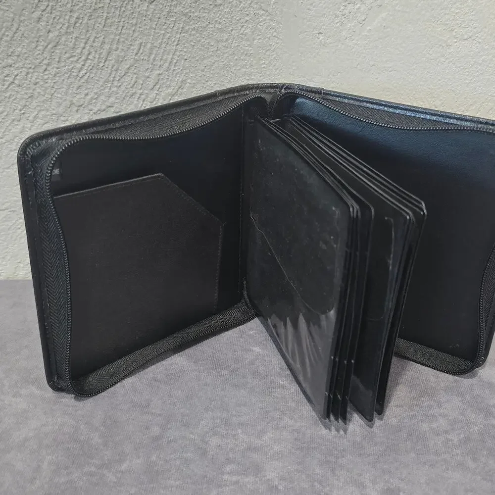 Audi Navigation CD / DVD Carrying Case Side Pocket + Holds 16 Compact Discs